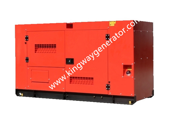वाटर कूल्ड 80KVA 64KW साइलेंट डीजल जेनरेटर सेट एटीएस पर्किन्स इंजन