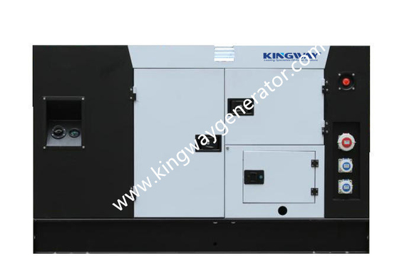 वाटर कूल्ड 80KVA 64KW साइलेंट डीजल जेनरेटर सेट एटीएस पर्किन्स इंजन