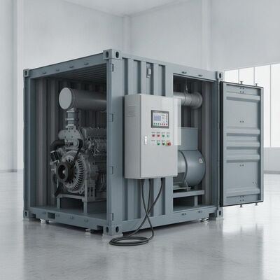800kW 1000kVA 20ft ISO कंटेनर साइलेंट मरीन डीजल जनरेटर सेट स्मार्टजेन एटीएस कंट्रोलर के साथ